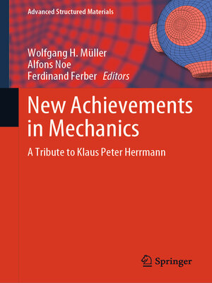 cover image of New Achievements in Mechanics